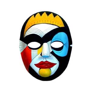 Masque peint
