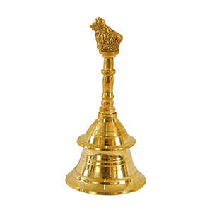 Cloche de temple en laiton